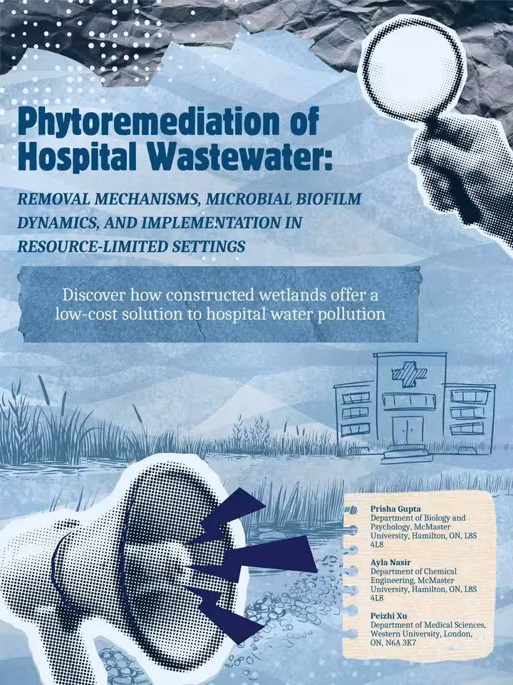 Phytoremediation of Hospital Wastewater: Removal Mechanisms, Microbial Biofilm Dynamics, and Implementation in Resource-Limited Settings cover image